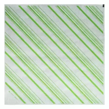 PacknWood Decorative Paper Liners Green Design - 12.6 x 12.2'' - 500 pcs