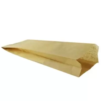 PacknWood Brown Paper Sandwich Bag - 3.9 x 1.6 x 13.8'' - 1000 pcs