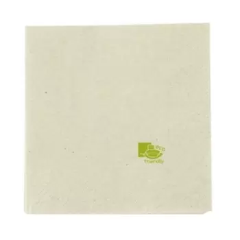 PacknWood Kraft Tissue Napkin - 11.8 x 11.8'' 2Ply, 1-4Fold - 4800 pcs