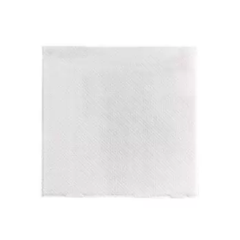 PacknWood Point To Point White Tissue Napkin - 10x10'' 2 Ply, 1-4 Fold - 900 pcs