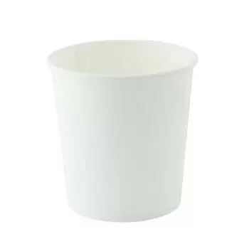 PacknWood White Soup Cup (Lid Optional) - 16oz - 500 pcs