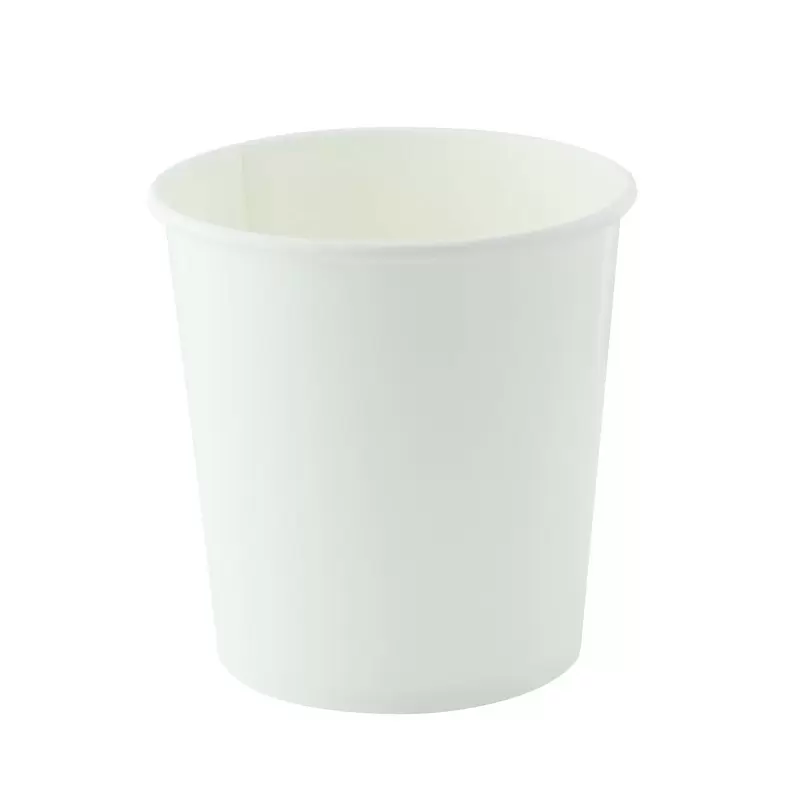 PacknWood White Soup Cup (Lid Optional) - 16oz - 500 pcs