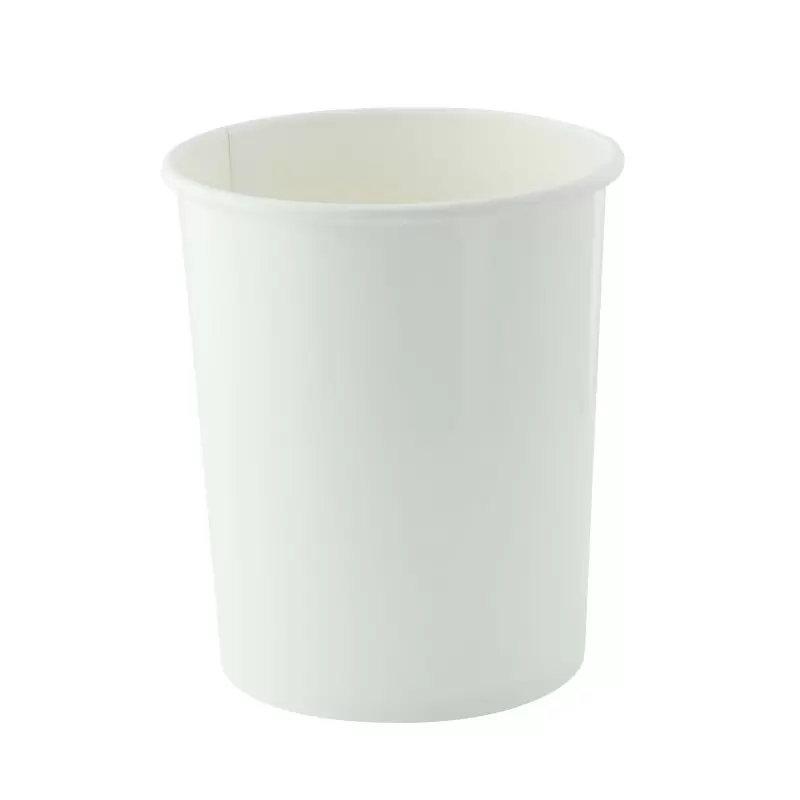 PacknWood White Soup Cup (Lid Optional) - 20oz Diam.3.75'' H:4.4'' - 500 pcs