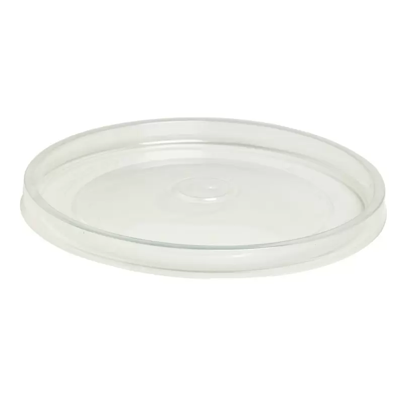 PacknWood Clear Pp Lid - Diam.4.49'' - 500 pcs