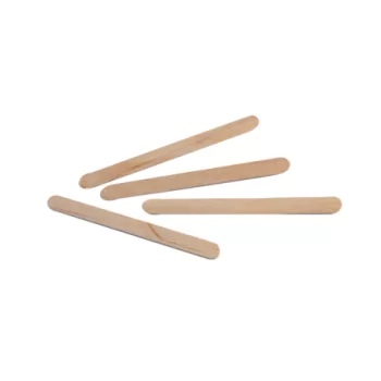 PacknWood Bundled Wooden Stirrers - 4.1 x 0.31 x 0.5'' - 5000 pcs