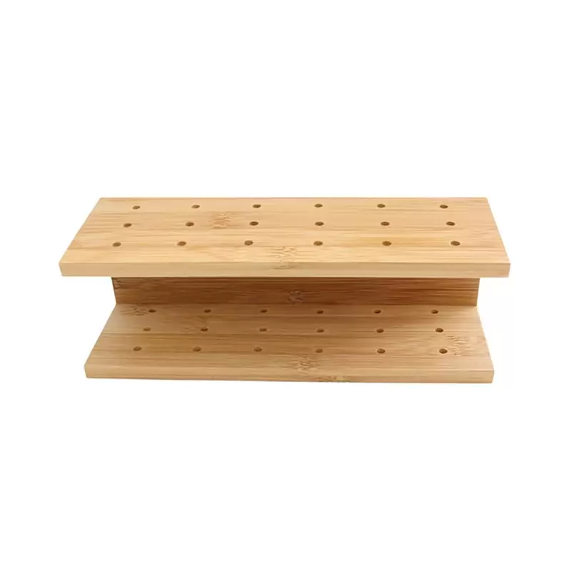 PacknWood Bamboo Cake Pop Stand 18 Holes - L:7.9'' H:2.75'' - 5 pcs