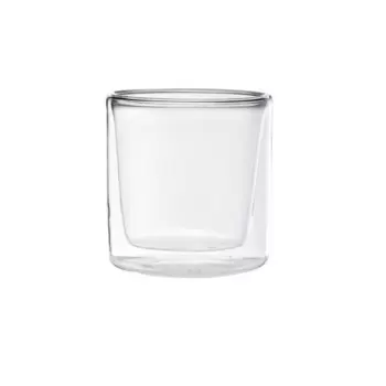 PacknWood Double Wall Short Mini Glass - 2oz Diam.2.2'' H:2.3'' - 48 pcs