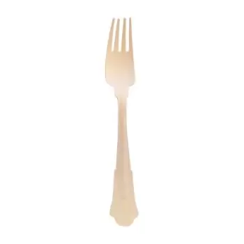 PacknWood Elegant Wooden Fork - 7.5'' - 500 pcs