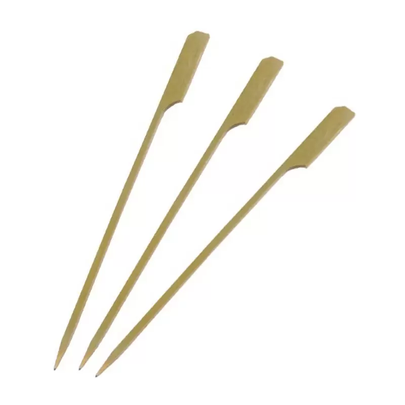 PacknWood Bamboo Paddle Pick - 4.7'' - 1200 pcs