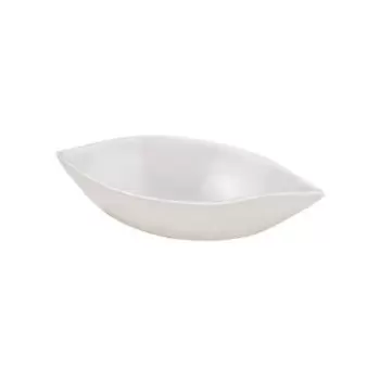 PacknWood White Sugarcane Dish - 4.3 x 2 x 1'' - 288 pcs