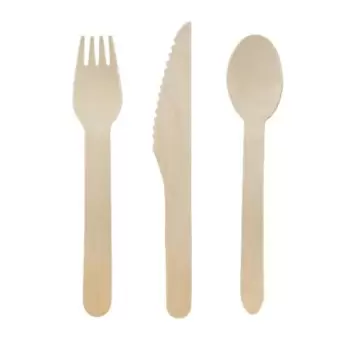 PacknWood Wooden Cutlery...