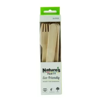 PacknWood Wooden Fork -...