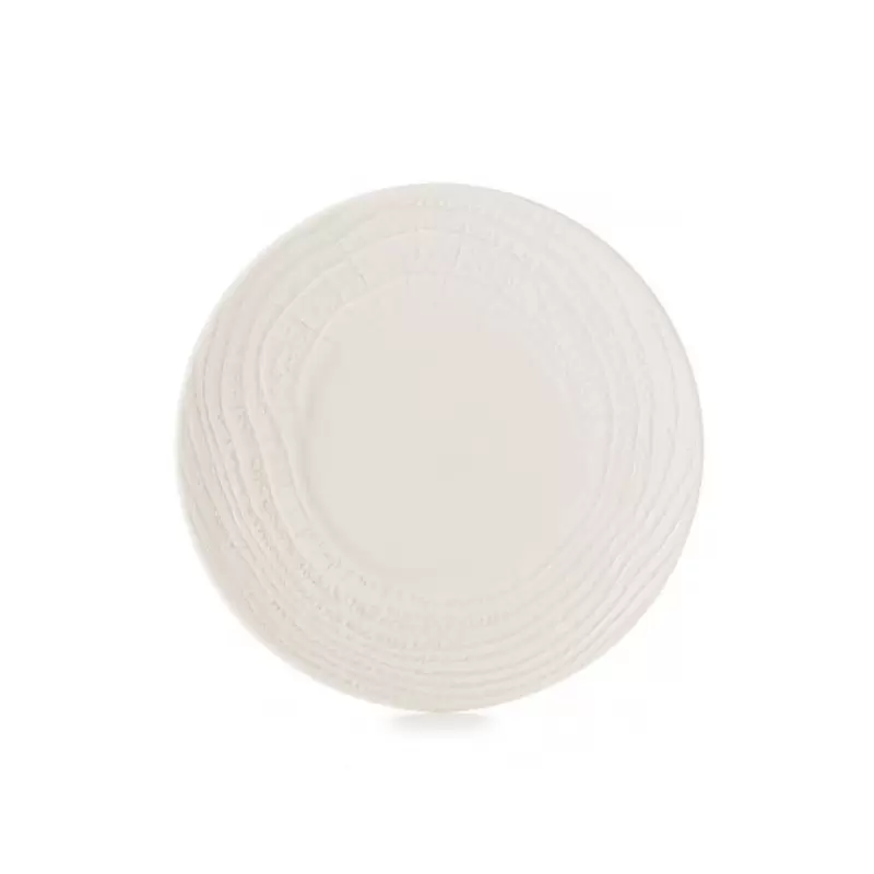 Revol Arborescence Collection Dinner Plate 28 cm - Ivory - Set of 6 pcs