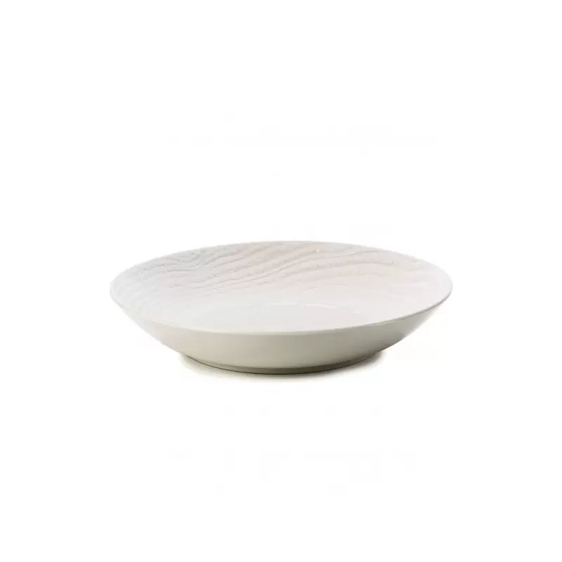 Revol Arborescence Collection Deep Coupe Plate 27 cm - Ivory - Set of 4 pcs