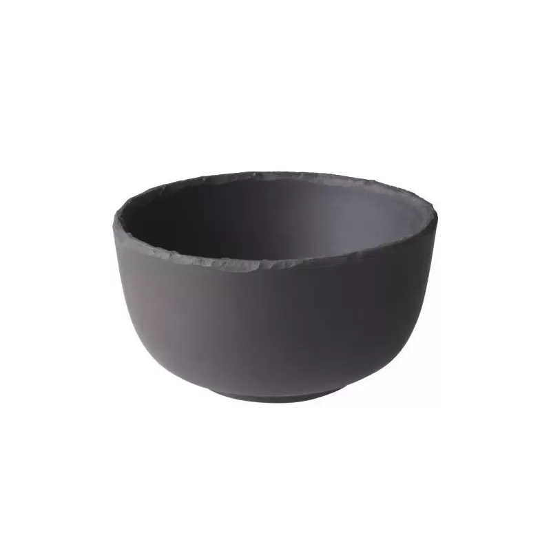 Revol Basalt Collection Serving Bowl 10 cm 25 cl - Matt slate style - Set of 6 pcs