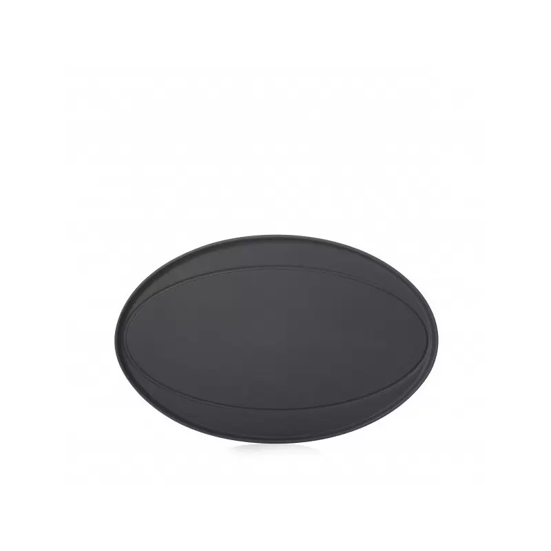 Revol Basalt Collection Oval Plate 35 cm - Matt slate style - Set of 4 pcs