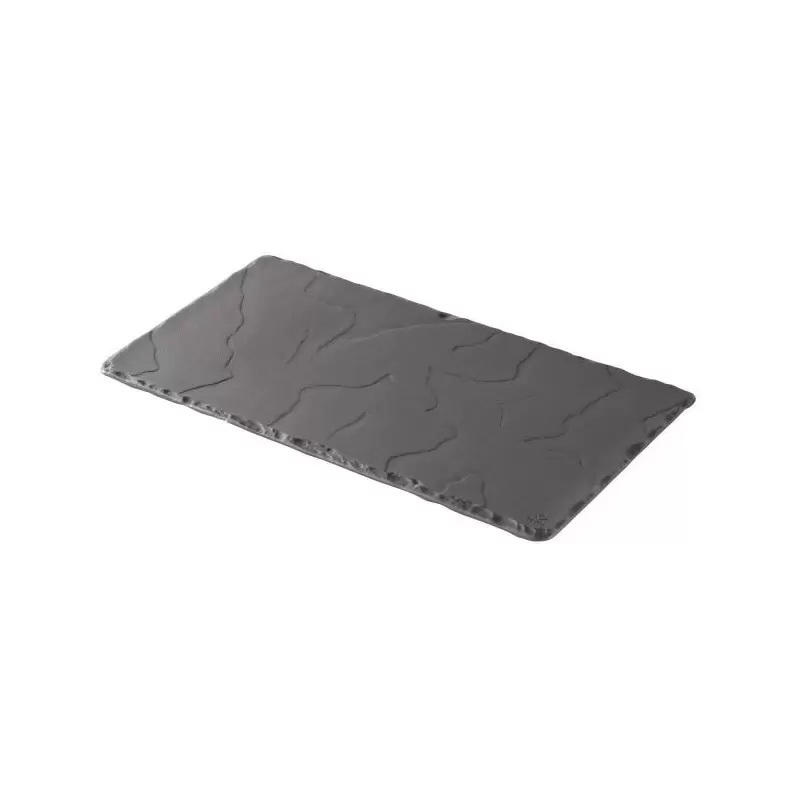 Revol Basalt Collection Rectangular Plate 30X16 cm - Matt slate style - Set of 6 pcs