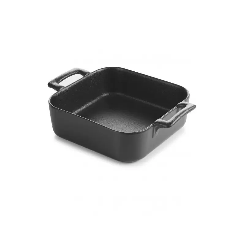 Revol Belle Cuisine Collection Deep Square Baking Dish 20 cm - Cast iron style - Set of 2 pcs