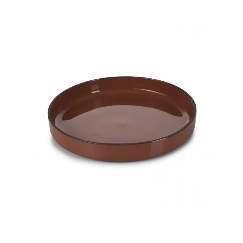 Revol Caractere Collection Gourmet Plate 23 cm - Cinnamon - Set of 4 pcs