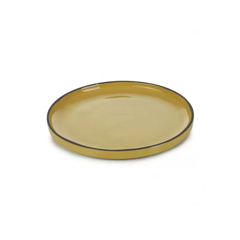 Revol Caractere Collection Dessert Plate - Tumeric - Set of 4 pcs