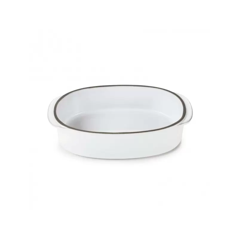 Revol Caractere Culinaire Collection Rect.Oblong Dish 19x13 cm - White Cumulus - Set of 3 pcs