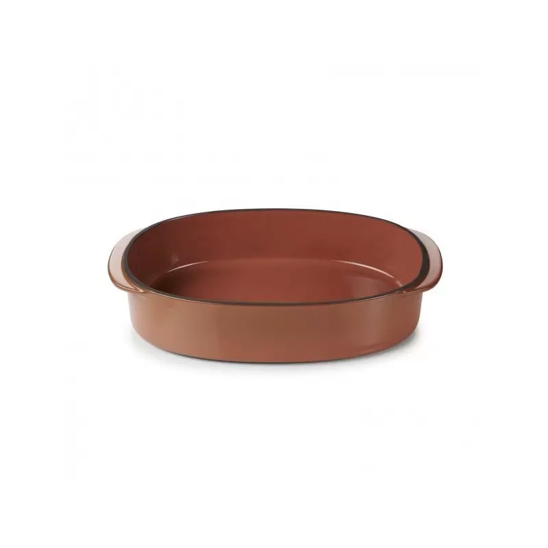 Revol Caractere Culinaire Collection Rect.Oblong Dish 26x18.5 - Cinnamon - Set of 2 pcs