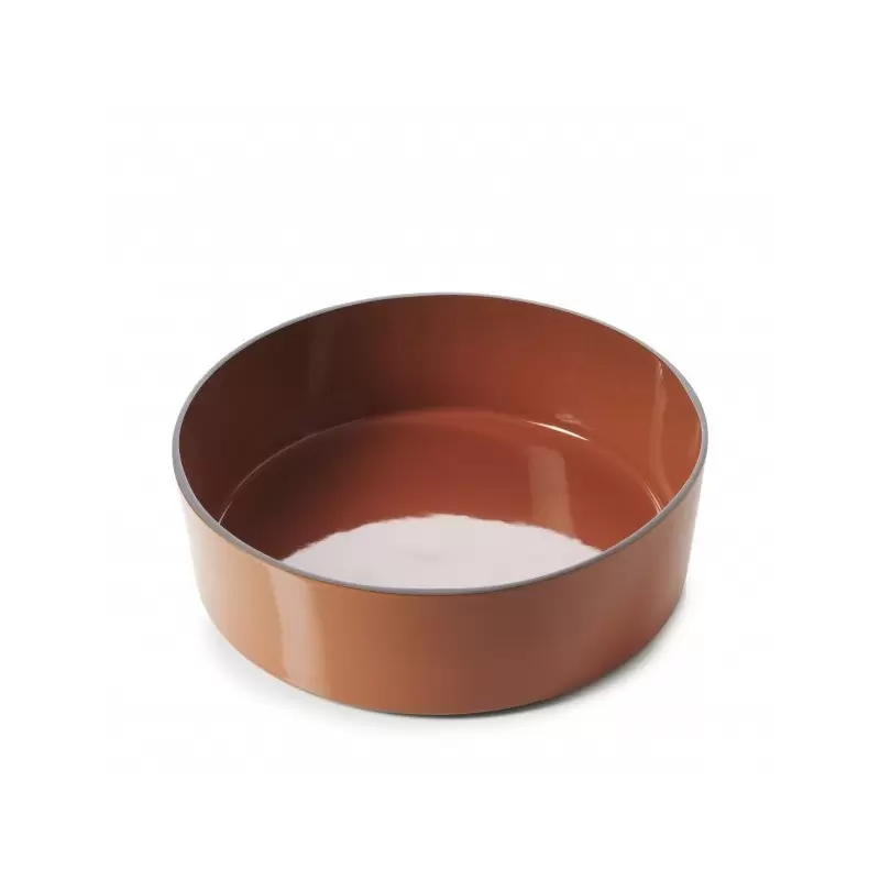 Revol Caractere Culinaire Collection Salad Bowl 25 cm - Cinnamon - Set of 2 pcs