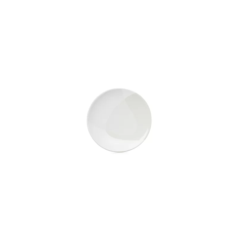 Revol Confluence Collection Dinner Plate 28 cm - Linen Alabaster white - Set of 6 pcs