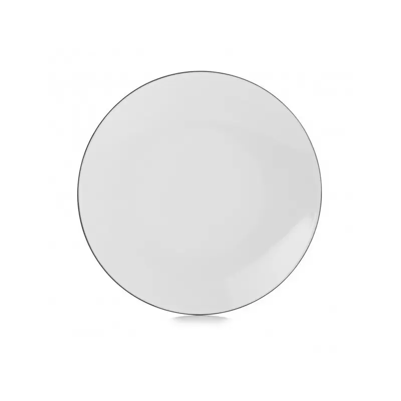 Revol Equinoxe Collection Dinner Plate 28 cm - White Cumulus - Set of 6 pcs