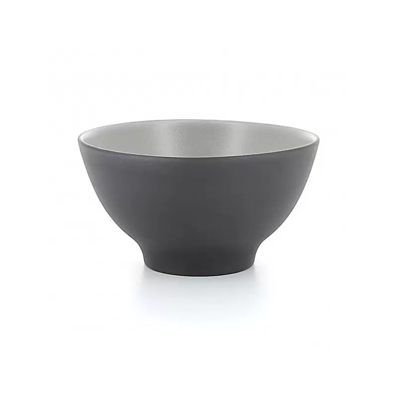 Revol Equinoxe Collection Rice Bowl 12 cm 30 cl - Pepper - Set of 6 pcs