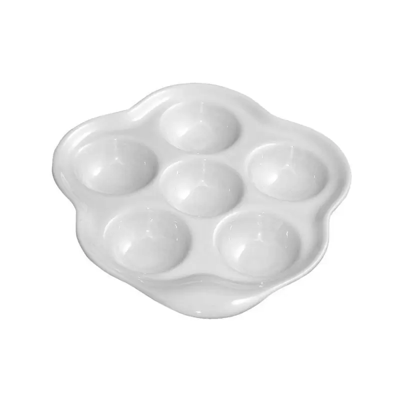 Revol French Classics Collection Dish For 6 Snails - White - Set of 6 pcs