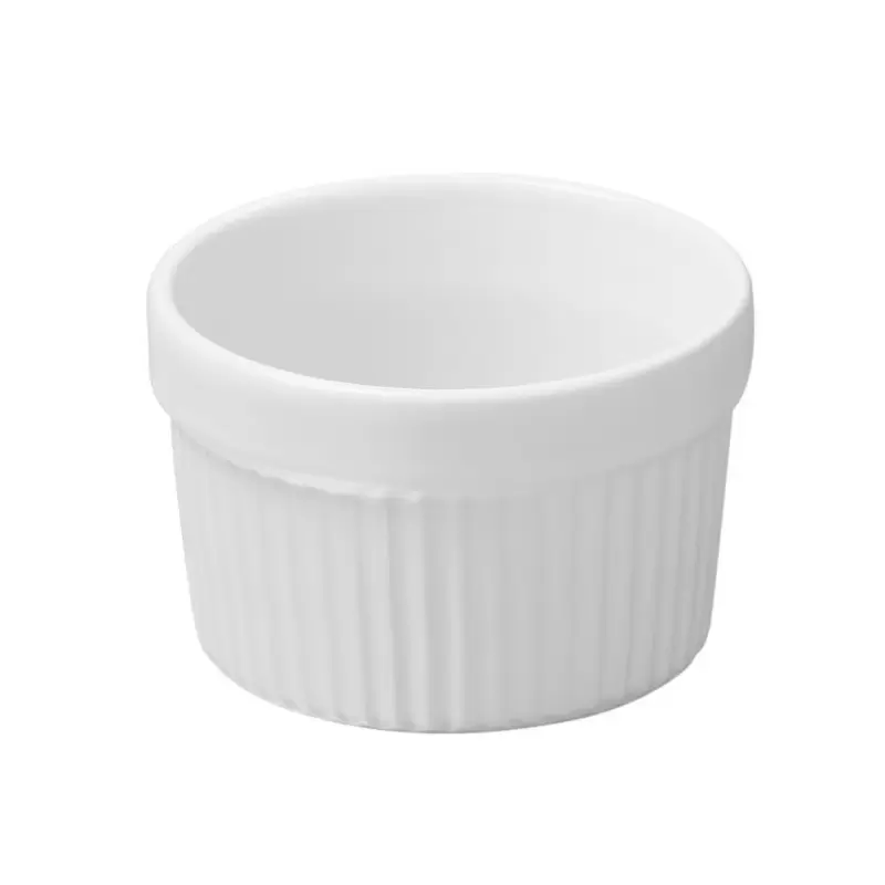 Revol French Classics Collection Individual Souffle 8.2 cm 16 cl - White - Set of 12 pcs