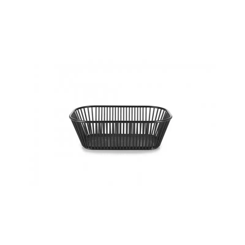 Revol Inspired. By Revol Collection Wire Basket Rectangular 29.2 cm - Black metal