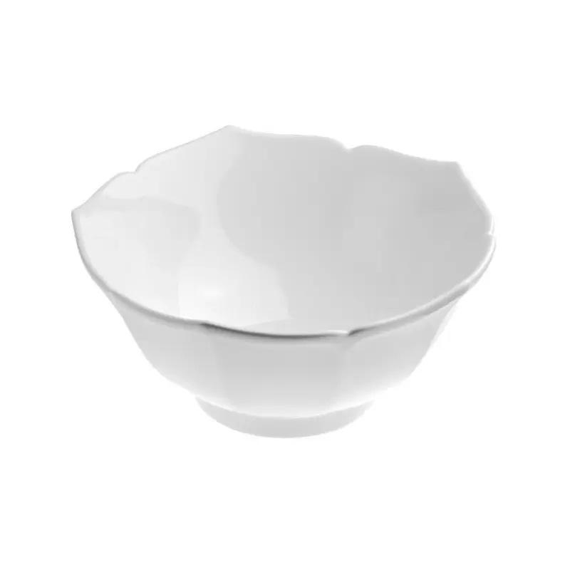 Revol Les Essentiels Collection Lotus Flower Bowl 7 cl - White - Set of 6 pcs