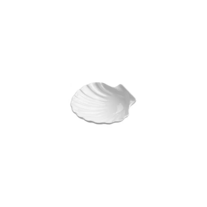 Revol Miniatures Collection Scallop-Shell 7.5 cm - White - Set of 6 pcs