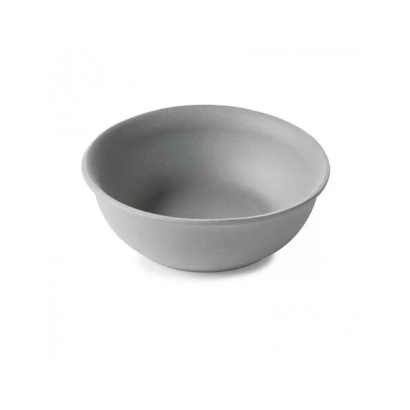 Revol No.W Collection Bowl 17 cm 55 cl - Matt grey Recy clay - Set of 6 pcs