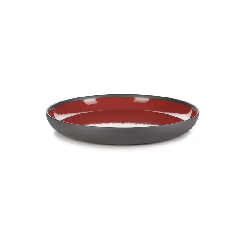 Revol Solid Collection Gourmet Plate 27 cm - Pepper red - Set of 4 pcs