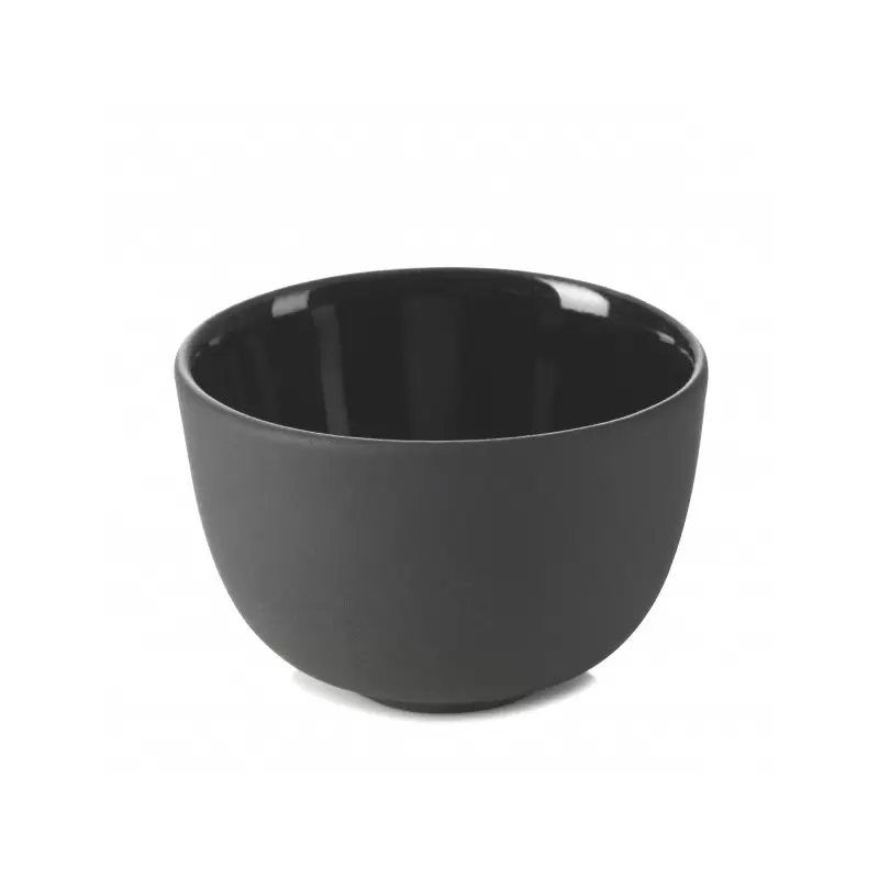 Revol Solid Collection Bowl Xxs 5 cm 3 cl - Glossy Black - Set of 6 pcs