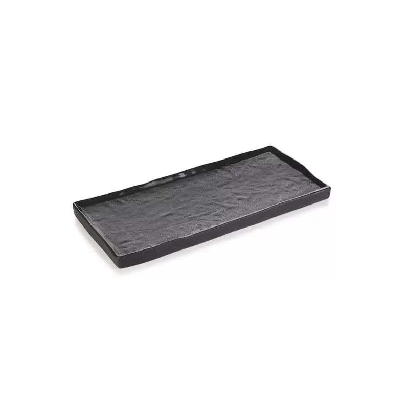 Revol Solstice Collection Rectangular Plate 30 cm - Slate Black Moon - Set of 4 pcs