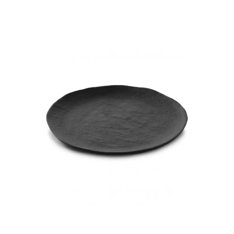 Revol Yli Collection Bread Plate 15 cm - Matt slate style - Set of 6 pcs