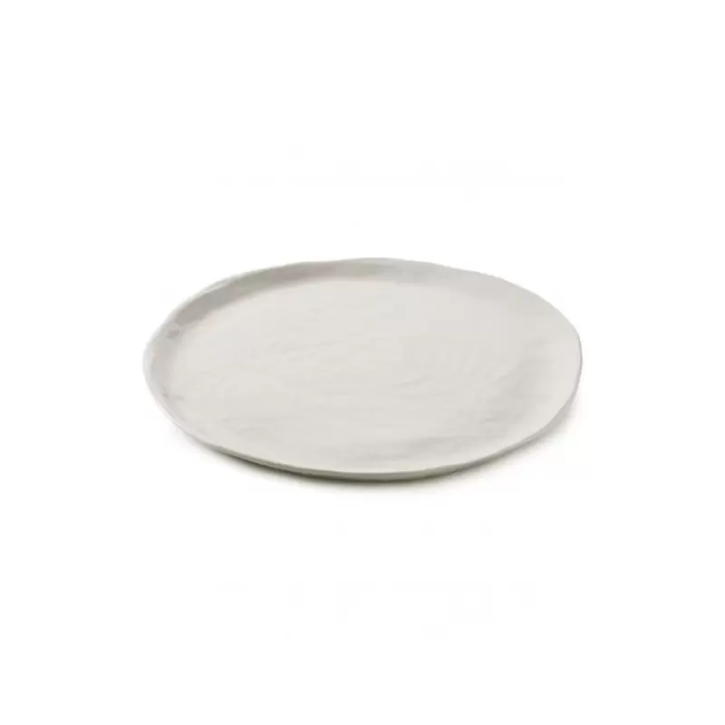 Revol Yli Collection Dinner Plate 26 cm - Alabaster white - Set of 4 pcs