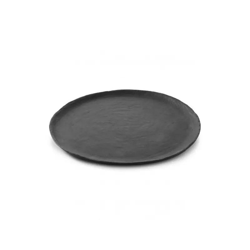 Revol Yli Collection Dinner Plate 28 cm - Matt slate style - Set of 4 pcs