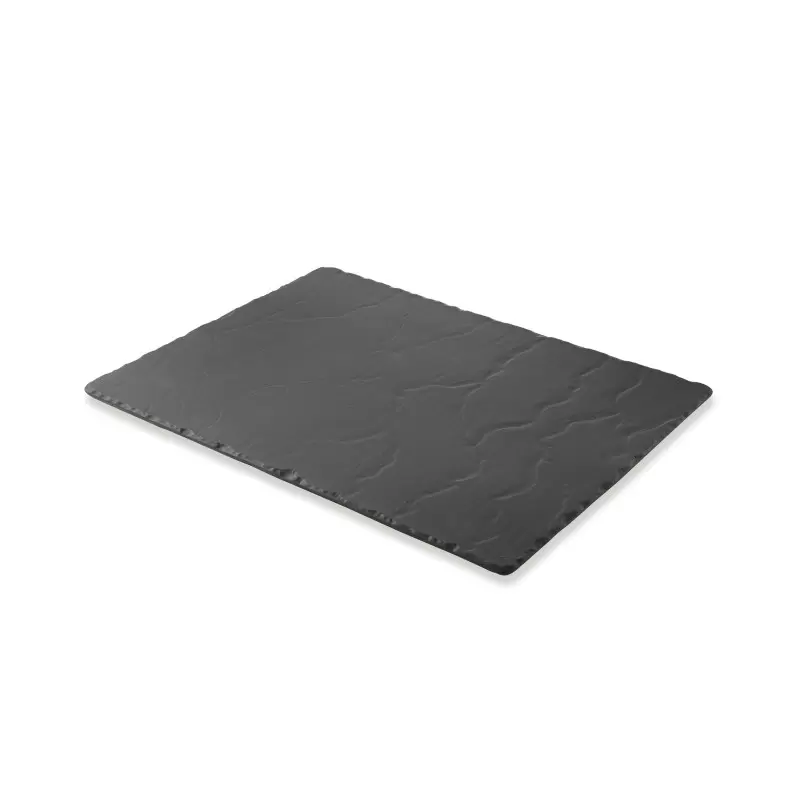 Revol Basalt Collection Rectangular Tray 40X30 cm - Matt slate style - Set of 2 pcs