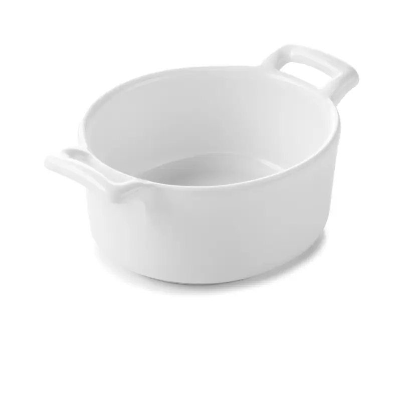 Revol Belle Cuisine Collection Cocotte Without Lid - White - Set of 6 pcs