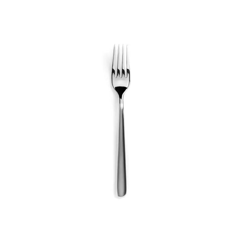 Revol Courchevel Collection Dessert - Salad Fork - 18/10 satin stainless steel - Set of 12 pcs