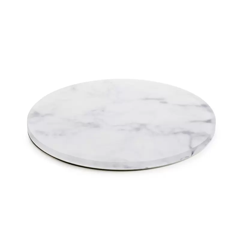 Revol En Scene Collection Macaroon Bricks With Large Insert - Nacryl white marble - Set of 2 pcs