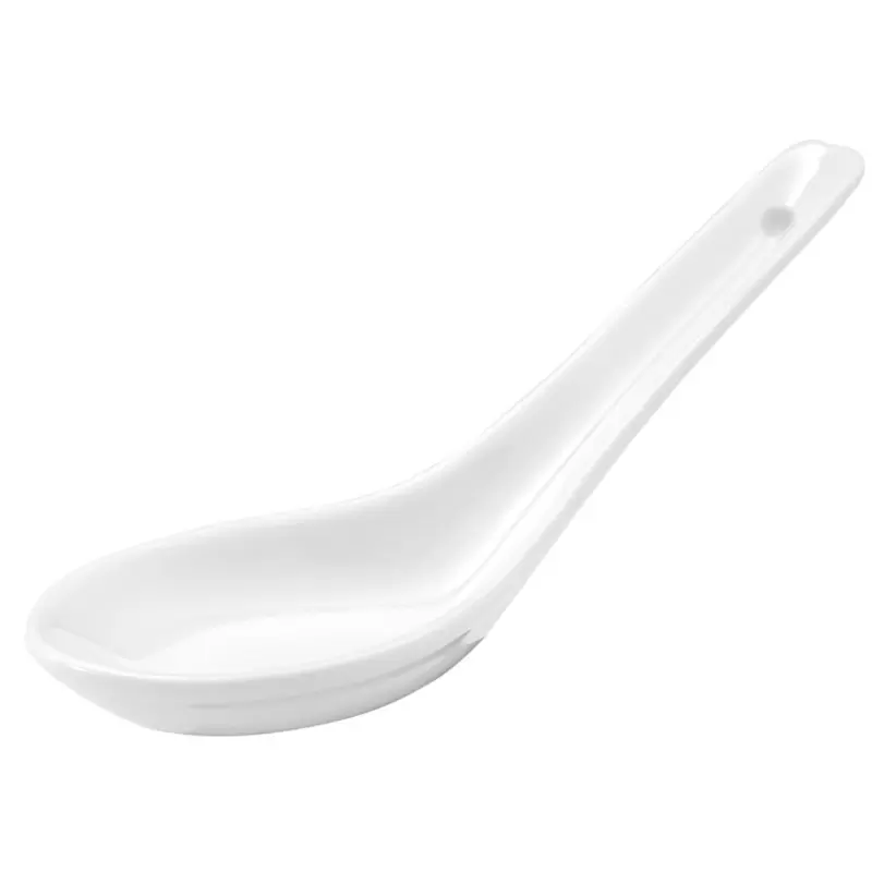 Revol Les Essentiels Collection Chinese Spoon 13 cm - White - Set of 4 pcs