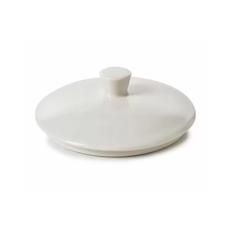 Revol Madeleine Collection Lid For Sugar Bowl - Alabaster white - Set of 4 pcs