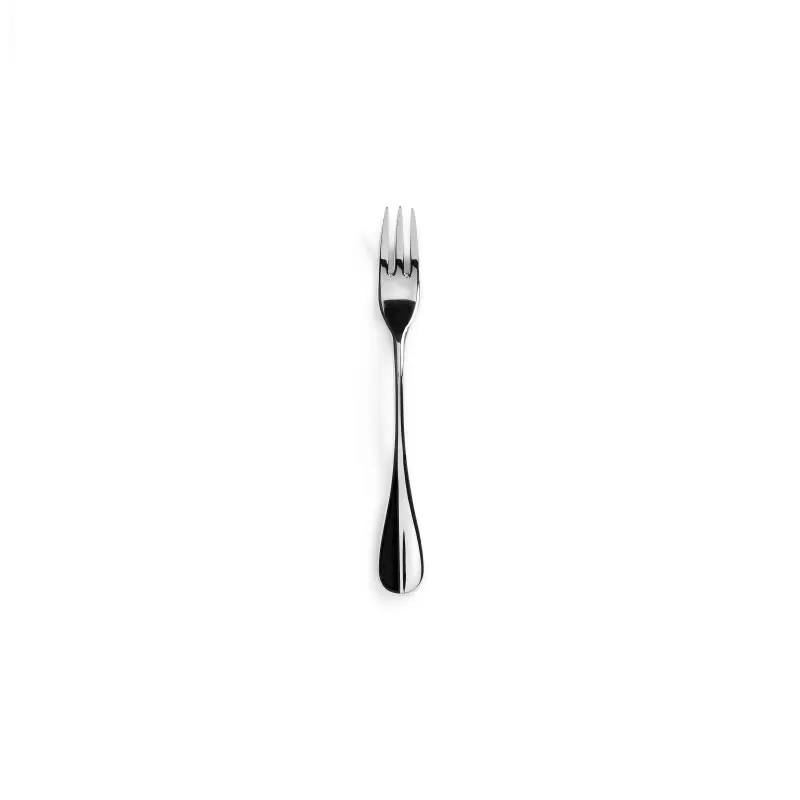 Revol Beaune Collection Oyster - Canapes Fork - Mirrored 18/10 stainless steel - Set of 12 pcs