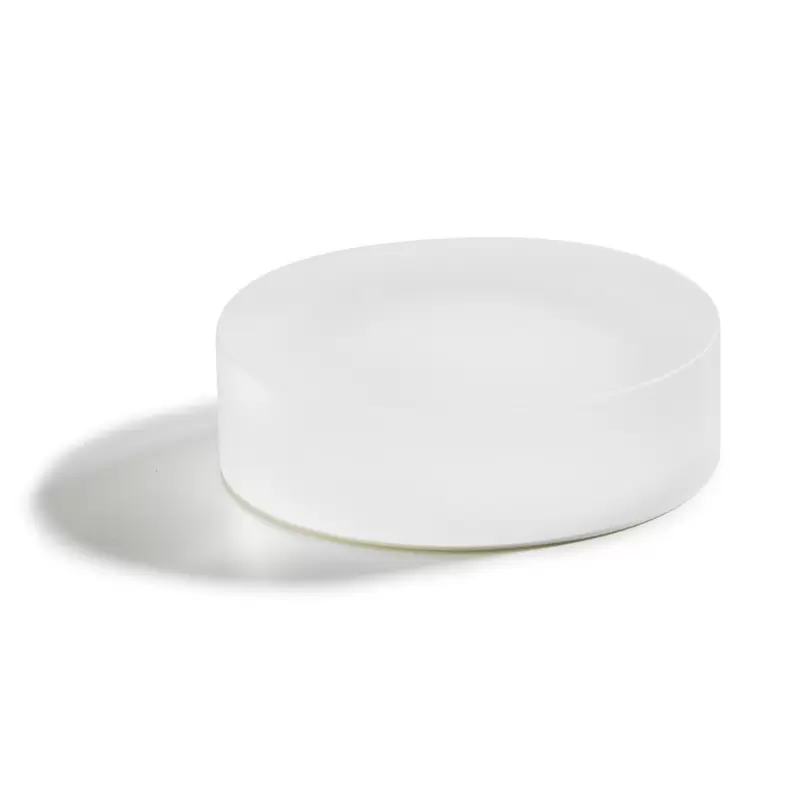 Revol ICE Collection Bricks Round - Nacryl White - Set of 2 pcs